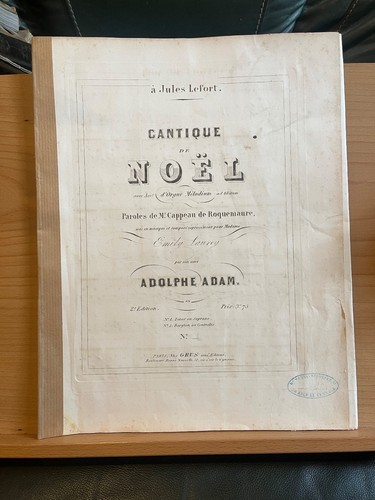 Adolphe adam cantique noel - adolphe, de