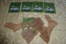 VINTAGE/RETRO:  Lot de 5 PAIRES de BAS, NYLON/POLYAMIDE, SANS Couture, T: 1 (Fr)