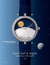 ◕ Publicité Vintage Advertising Montre VAN CLEEF & ARPELS ◕ Octobre 2025 ◕