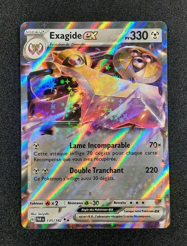 Carte pokémon exagide - pokémon, ex