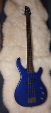 Guitare Électrique Basse Squier By Fender MB-4 Blue Cobalt