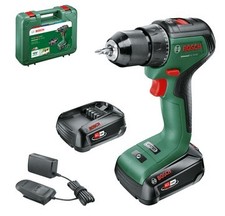 Perceuse visseuse Universal Drill 18V-60 - BOSCH - avec 2 batteries 18V 2.0Ah -