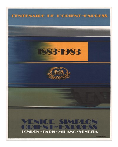 Affiche vintage orient - affiche,