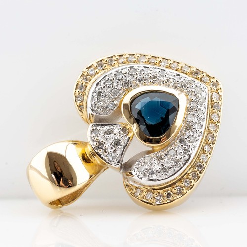 Pendentif cœur 585 - pendentif,