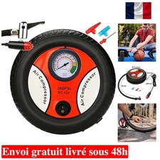 Retoo Compresseur 12V Portable - Idéal pour Gonflage Rapide et Facile de Pneus