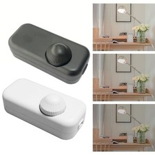 LED Pour Variateur Interrupteur avec Bouton Intégré Contrôle pour Luminosité