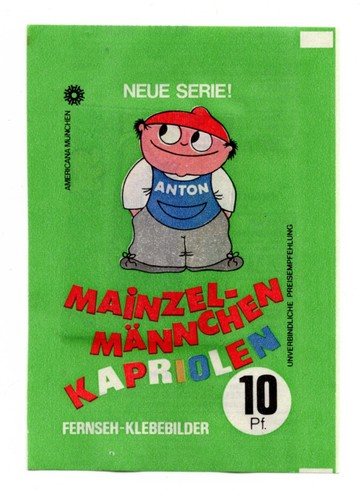 Pochette mainzel männchen - pochette, "mainzel-männchen