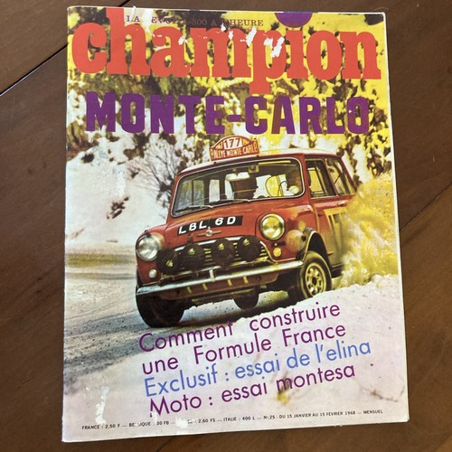 Champion revue auto - n°, 25