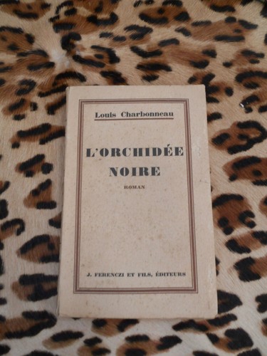 Orchidée noire louis - l'orchidée,