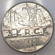 Medaille En Bronze Argenté