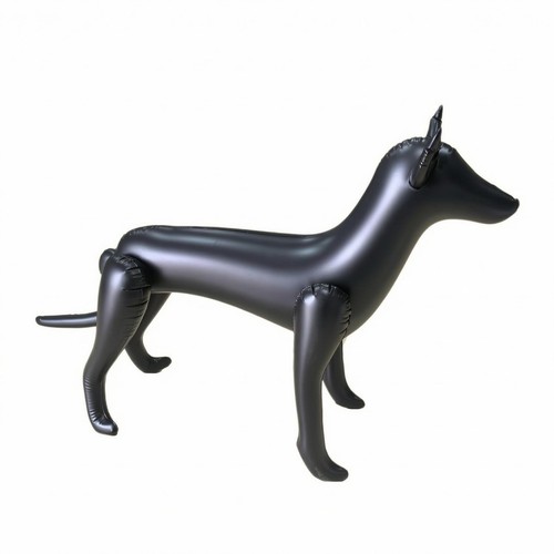Chien gonflable debout - chien,