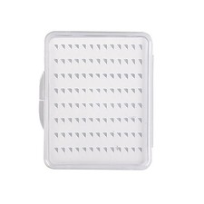 Boîte à mouches de pêche rangement mince portable. Boîte transparente Tackle
