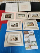 6 bois gravés  Lemarié Fables de La Fontaine  Les Heures Claires. EB MAR  015-2