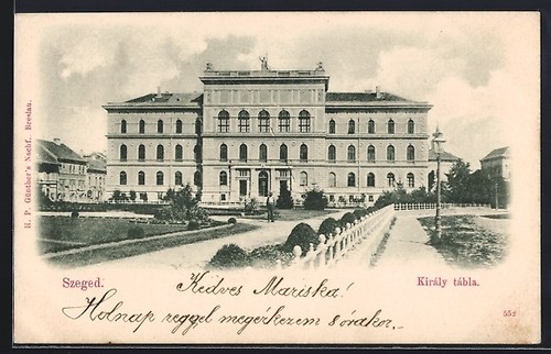 Szeged kiraly tabla - szeged,, carte