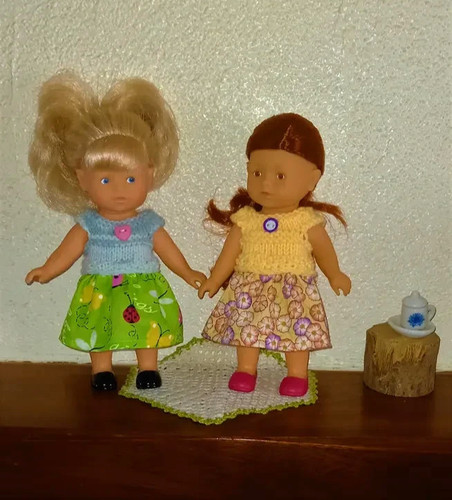Vêtements poupée mini - poupée,
