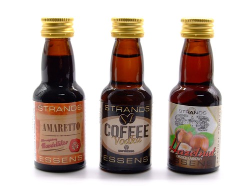 Coffee vodka hazelnut - vodka, +