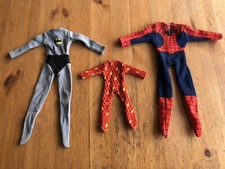 Lot De Panoplies Super Héros Pour Poupée Mego 