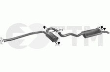 RENAULT R19 1.7 1.8 1.9 D 1988-1996 Ligne D'échappement Silencieux