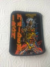 Iron maiden vintage patch 80's