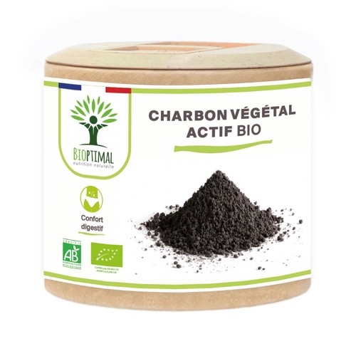 Charbon végétal actif bio - charbon,