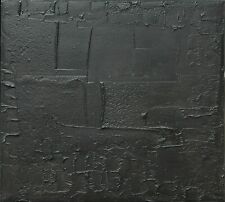 Peinture sur toile de Michel Marin (1947) Énigme  ,peintre coté