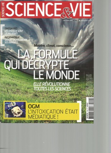Science vie 1142 - science,