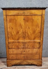Secrétaire époque Charles X - Restauration en acajou clair vers 1820