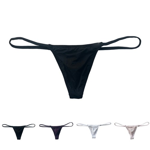 String homme soie - glacée, sous
