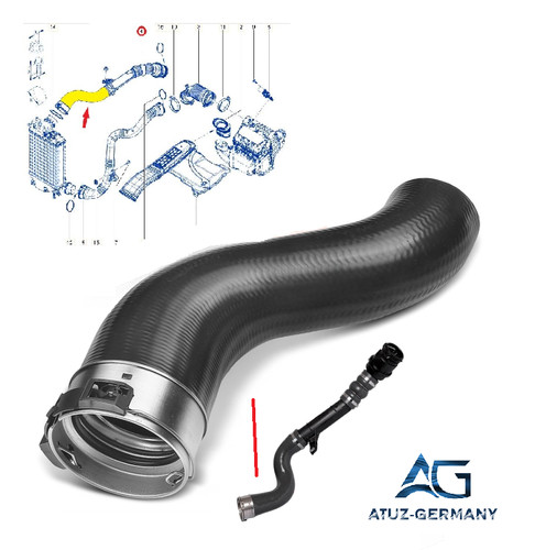 Durite turbo d origine - durite, d'origine
