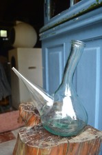 Ancien Porron Verre Epoque