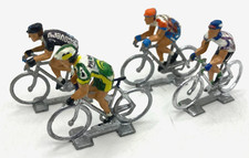 44415 COFALU / PLASTIQUE / TOUR DE FRANCE /LOT 4 CYCLISTES EQUIPES DIVERSES 1/32