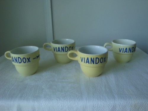Anciennes tasses viandox - anciennes,