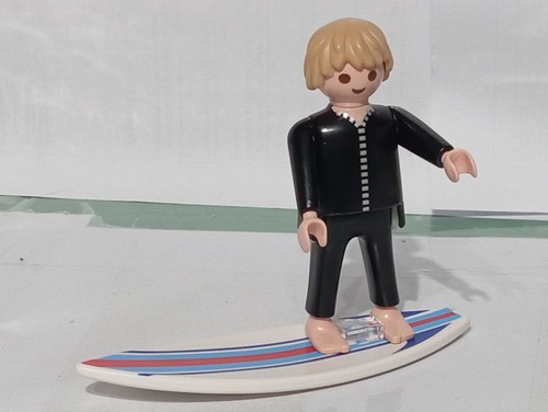 Playmobil figurine surfeur - figurine,