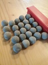 Ancien Jeu De 25 Billes En Pierre Bleue De Thierache