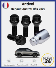 Ecrous antivol roues noir - antivol,