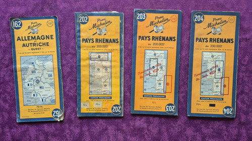 Michelin 4 cartes - michelin, :