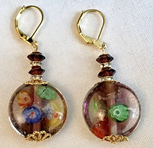 Boucles perles galets - 🌟boucles,