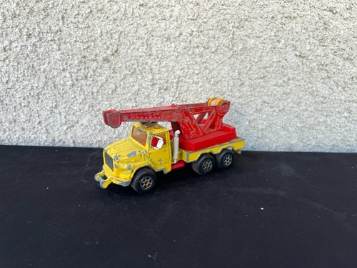 Camion grue mercedes - , majorette