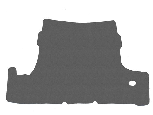 Graphite tapis coffre velour - coffre,