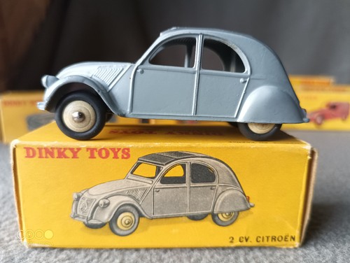 Dinky toys citroen 2cv boite - dinky, +