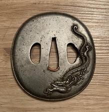 TSUBA JAPONAIS  ÉPOQUE EDO XIXème - Dragon
