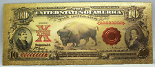 1901 $10 Bison Buffalo