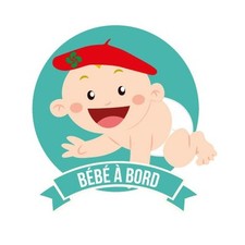 Autocollant Bébé à bord