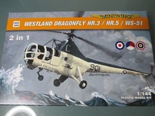 1/144 Kit Miniwing : hélicoptère Westland Dragonfly HR.3/HR.5/WS-51