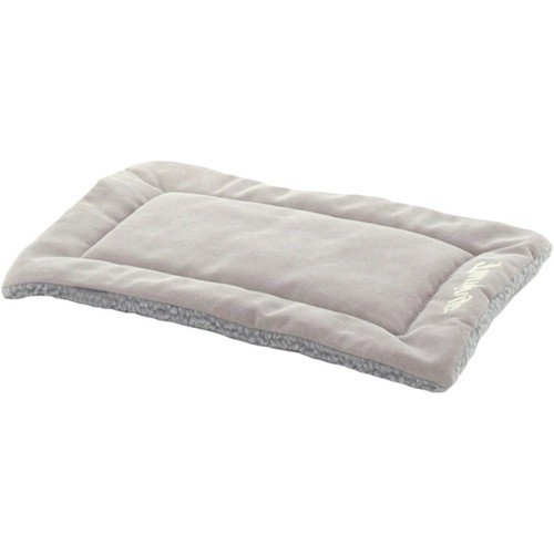 Coussin rectangle gris alisha