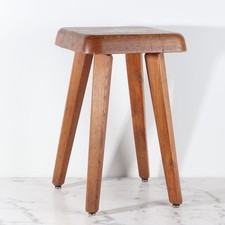 Tabouret en Orme S01 par