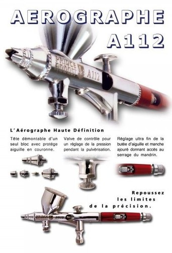 A112 aerographe double action - double,
