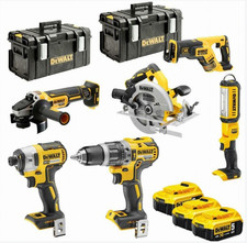 Pack 6 outils DEWALT XR NEUF – 18V 5Ah – valeur 1087