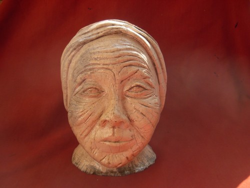 Sculpture raku tete - sculpture, de