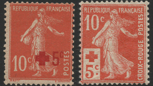 Timbres france année 1914 - timbres,
